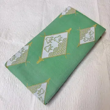 반폭 오비 춤 오비 하운드투스 체크 그린 s2602256