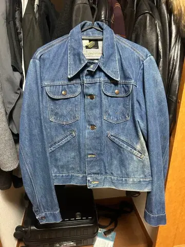 매버릭 데님 자켓 타이트