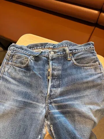 풀카운트 32인치 미색빠짐 스트레이트 데님