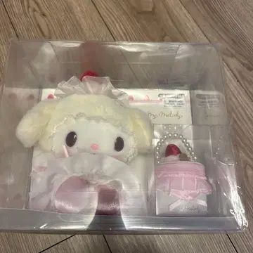 마이멜로디 딸기 휘핑 케이크 디자인 시리즈 봉제 인형 & 액세서리 케이스