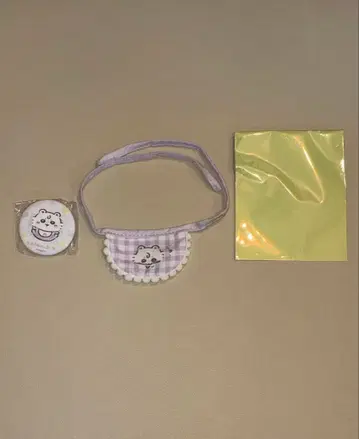 치이카와 베이비 모몽가 턱받이 캔 배지