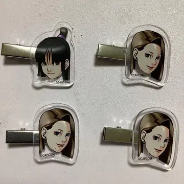 역전재판 트레이딩 앞머리 클립 아야사토 마요이 아야사토 치히로