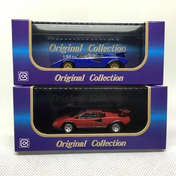 교쇼 분카 1/64 람보르기니 카운탁 LP500S 2대 세트