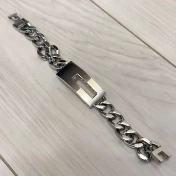 [ swatch 스와치 ] 실버 체인 팔찌 (스테인리스 소재)