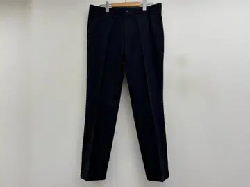 폴스미스 센터 프레스 스트레치 코튼 팬츠 XXL 네이비 A25425A