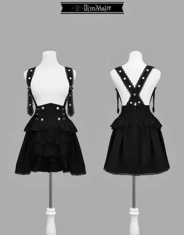DimMoire 꿈을 두른 서스펜더 BLK M 사이즈