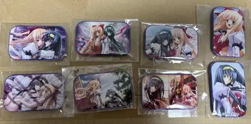 미도쿠지 카미나즈키의 무녀 스퀘어 캔뱃지 캔뱃지 히메코 치카네 전종 세트