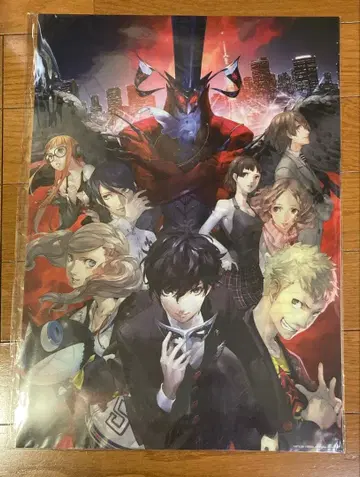 [ 페르소나5 ] 클리어 포스터 4종 세트 ( A3 사이즈 )