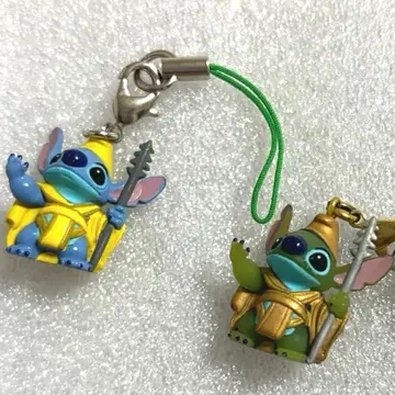 디즈니 릴로 & 스티치 스트랩 카메하메하 대왕 하와이 키링