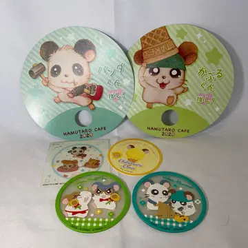꼬마햄찌 하무타로 부채, 코스터 묶음 판매