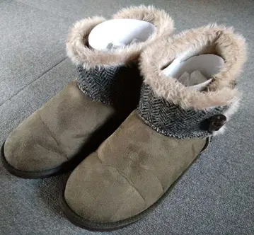 NIKO AND 부츠 L HARRIS TWEED BOOTS