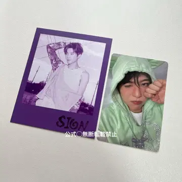 NCTWISH NCT WISH 시온 트레이딩 카드 COLOR 최초 한정