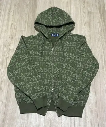 BoTT 올리브 그린 후드티 M