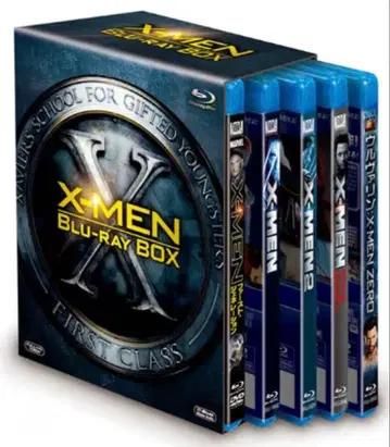 엑스맨: 퍼스트 제너레이션 블루레이 BOX (초회 생산 한정판 5매)