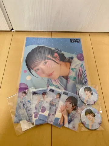 FRUITS ZIPPER 유카타 스키복권 마나카 마나 세트 판매