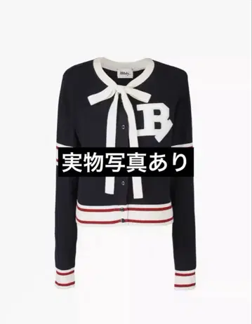 BIBIY B. CLUB TIE CARDIGAN