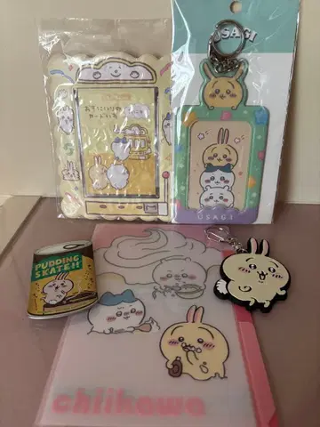 치이카와 (먼작귀) 카드 케이스 키링 파이트 모음