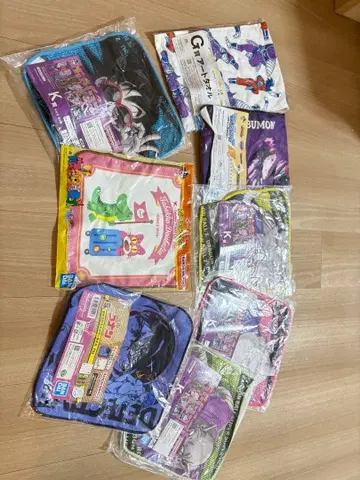 드래곤볼 타베코 동물 코난 디지몬 타월 세트