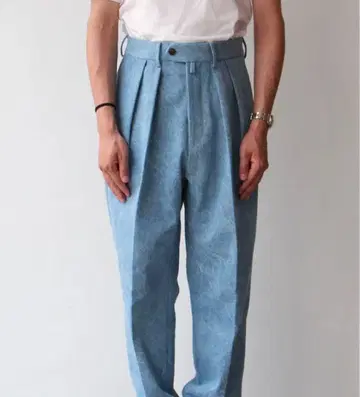 NEAT 케미컬 워시 데님 size 44