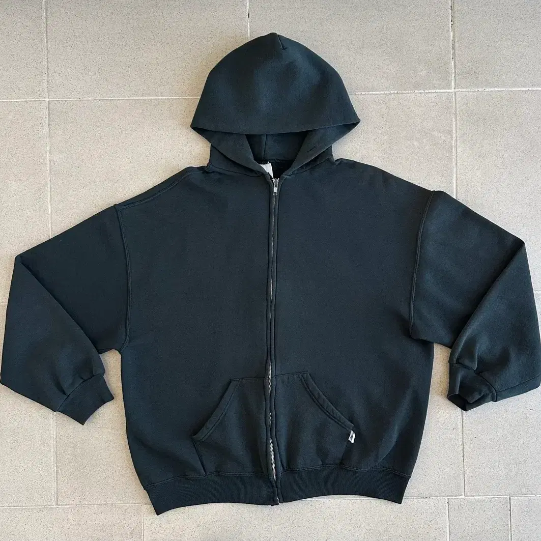 90s Russell Hoodie Zip-Up Black #러셀,#후드집업,#슈프림,#카니