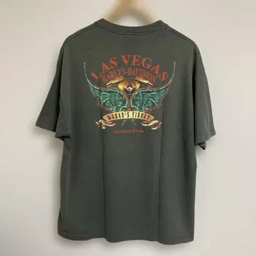 90s Harley-Davidson LAS VEGAS T셔츠 XL