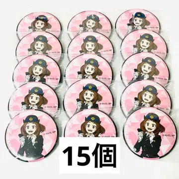 나의 히어로 아카데미아 시즈테츠 시즈오카 철도 캔뱃지 우라라카 오챠코