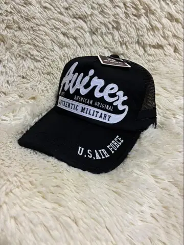 미사용 새상품 AVIREX U.S.AIR FORCE 메쉬 캡