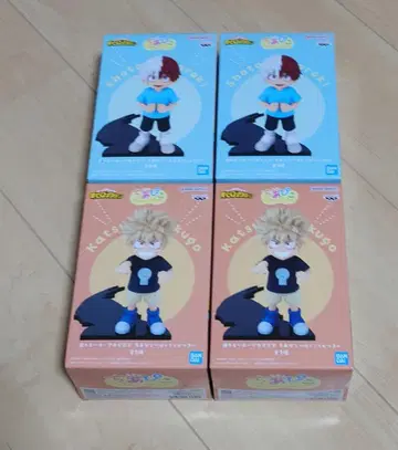 치아피코 피규어 토도로키 쇼토 바쿠고 카츠키 4체 세트