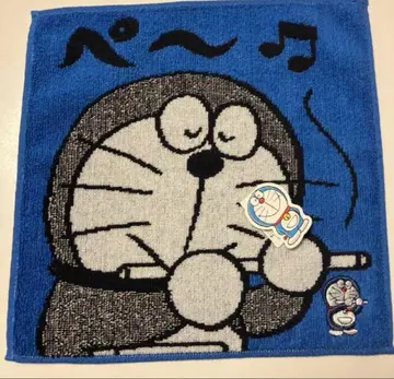 새상품 도라에몽 뻬~ 타월 손수건 핸드 타월 블루 기프트