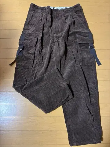 BIG MAC 코듀로이 카고 팬츠 브라운