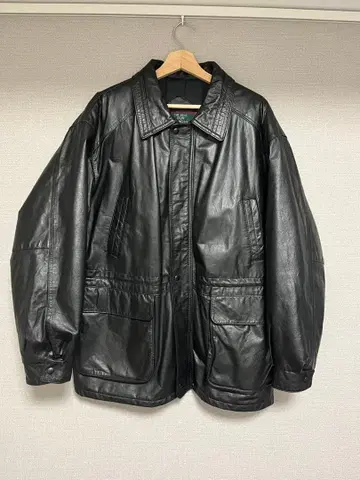 sears 리얼 가죽 카 코트