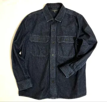 COS 데님 긴팔 셔츠