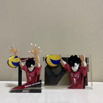 하이큐 베이스 야드 도쿄 아크릴 스탠드 아크릴 블록 쿠로오