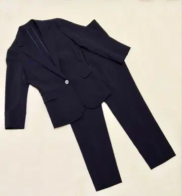 [ 새상품급 ] 더 수트 컴퍼니 네이비 싱글 버튼 수트 셋업 상하의 세트