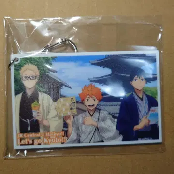 하이큐!! JR 도카이 콜라보 특제 아크릴 키링 카라스노 고교