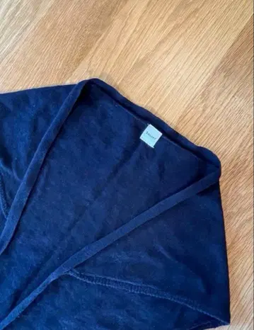 Gauze# 니트 스톨 네이비