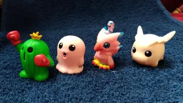 저렴해졌습니다! 디지몬 손가락 인형 초기 10체 일괄