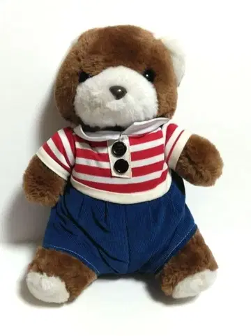 쇼와 레트로 테디베어 곰 봉제 인형 곰 애니멀 동물