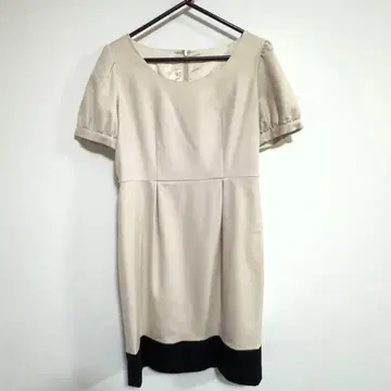 에프데 ef-de 바이컬러 울 원피스 13호