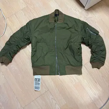 Always Out Of Stock 올리브색 밀리터리 자켓