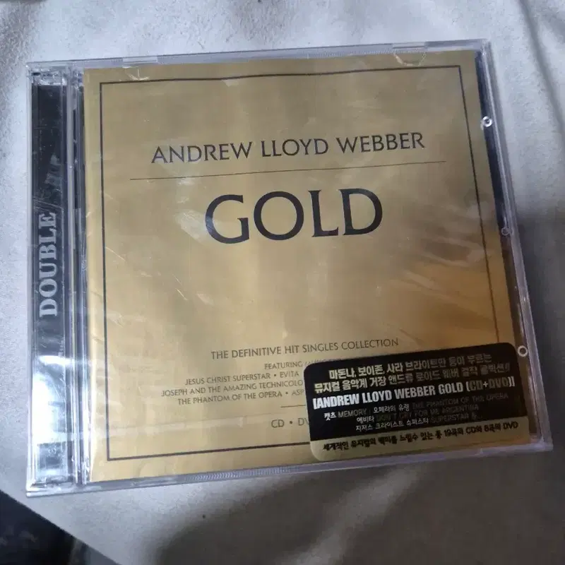 앤드류 로이드 웨버 GOLD 음반시디 미개봉품