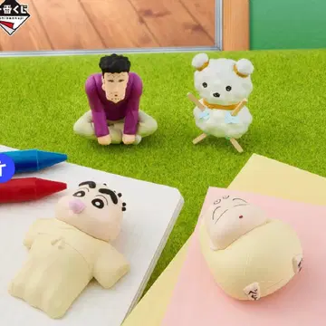 짱구는 못말려 ~애니메이션 장면 셀렉션~ E상 미니 피규어 제일복권