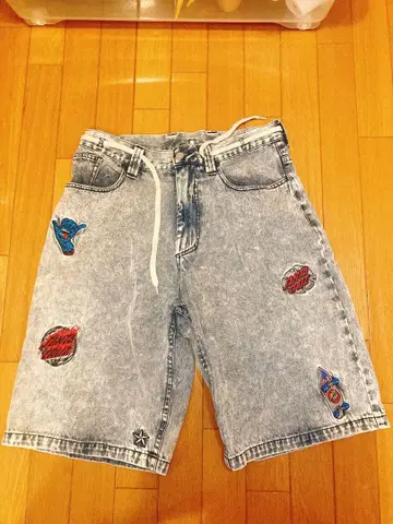 하프 팬츠 M 사이즈 SANTACRUZ 패션