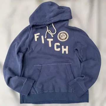 Abercrombie & Fitch 네이비 후드티
