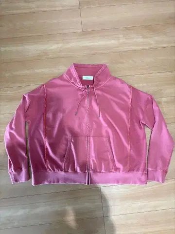 핑크 집업 블루종