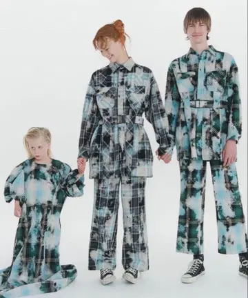 [ belper ] FOGGY PLAID 체크 무늬 셔츠 자켓