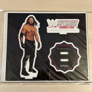 AJ 스타일스 WWE 아크릴 스탠드 일본 공연