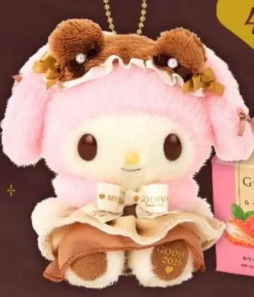 마이멜로디 GODIVA 마스코트 키링