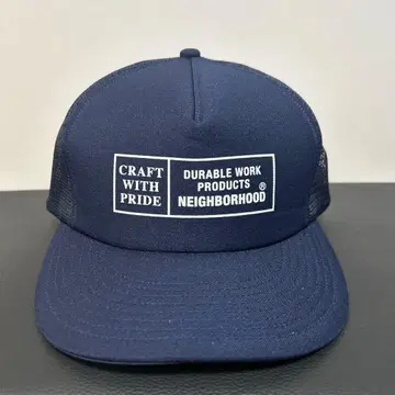 NEIGHBORHOOD 메쉬 캡 네이비