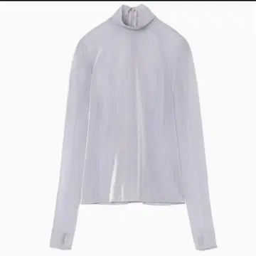 Lam Jersey High Neck Sheer Top 티셔츠 사이즈 2